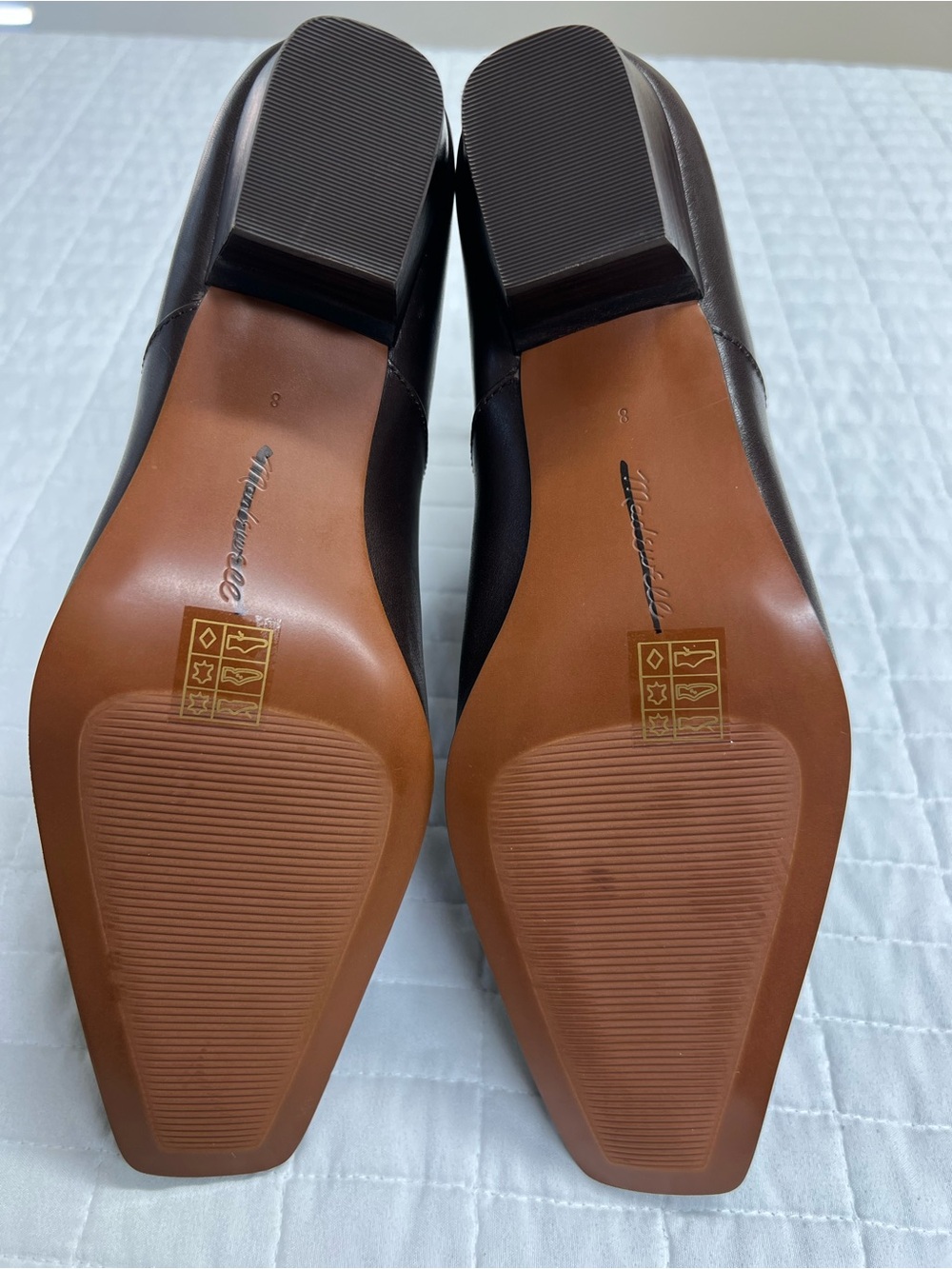 Madewell The Lexie Ankle Boot in Turkish Coffee Brown Leather Size 8 NWOB - Picture 11 of 16